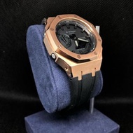《改裝訂製》G-SHOCK特別限量版 男裝女裝手錶鋼錶 農家橡樹  Casioak Casio G Shock Special Limted Edition GA2100 Luxury Men Lad