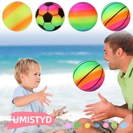 UMISTYDREAMUM9U Rainbow Beach ball, Outdoor Games Matches Training Children Soccer Ball, Fillers Vol