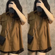 Set Váy Xếp Li Dáng Dài Áo Ghi Lê Sát Nách Bigsize ESHOP Set Váy Dài Xèo Có Túi Áo Gile Thiết Kế V68