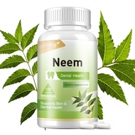 Pure Neem 650 mg (made from natural neem leaves, neem flowers, neem twigs), non-GMO, gluten-free