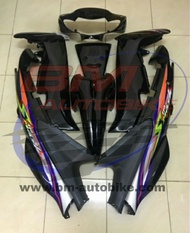 ชุดสี SMASH-D/JUNER/ 110 กันตกยาว  ทั้งคัน 7ชิ้น พร้อมติดสติ๊กเกอร์ ABS พร้อมนำไปประกอบใช้งาน