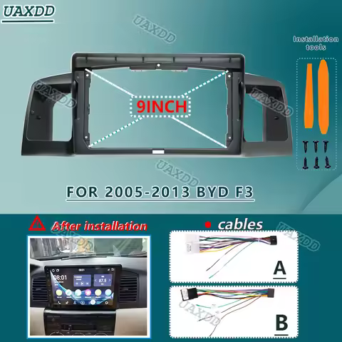 FOR 2005-2013 BYD F3 9INCH Car Radio Android DVD Stereo audio screen multimedia video CD player navi