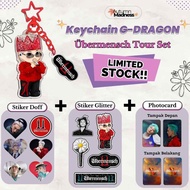[LIMITED STOCK] Keychain G-Dragon GD Übermensch Tour Set Sticker G Dragon Concert