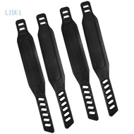 LIDU1 4pcEasyly Install Pedal Strap Regulable Footrest Strap Gym Cycle Pedal Strap for Intensely Tra
