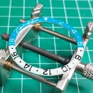 Seikomod insert flat skx acrylic white blue lume nh36 nh35 7s26