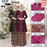 RAMADAN STATE Baju Kebarung Batik Moden Baju Labuh  Kebaya NikahTunang KEBARUNG SONGKET TABUR Kurung Sulam Ironless Bridesmaid Nikah