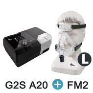 BMC CPAP Automatic CPAP Machine G2S A20 CPAP with FM2 Nasal Cloth Mask Sleep Apnea with Health Care