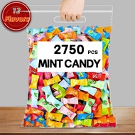 Sugar-Free Mints Sweet Mint Kisses - Mango & Lemon Flavor Hard Candy for Fresh Breath Gula Gula Vira