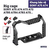 Rig cage protective frame Camera accessory mount for Sony A74 A7IV A7R4 A7S3 A9 A7M4 A7M3 A7R5 A7R4 