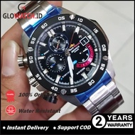 Jam Tangan Pria Edifice EFR-558TR / EFR558TR Stainless Steel Original (Garansi 2 tahun) / Support COD / Glowatch.id Casio Edifice [100% Authentic]