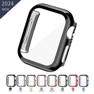 Glass+Case For Apple Watch cover series Ultra 9 8 7 6 5 4 3 se 44mm 40mm 42mm 38mm 41mm 45mm Bumper Screen Protector apple watch Accessories