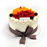 NICE PURCHASE 6 inch Fake Birthday Cake Fake Food Bakery Shop Cake Display Model Party Decoration Fa