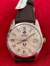 RADO ม้าเเดง 25 Jewels Purple Horse Automatic ตัวเรือนสแตนเลส นาฬิกาผู้ชาย มือสองของแท้