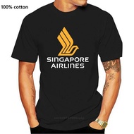 BEST Singapore Airlines 6 Black T Shirt