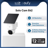 eufy Solar Security Camera E42 4K Wireless Outdoor | AI Motion Tracking Pan & Tilt Facial Recognitio