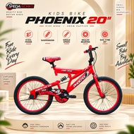 PHOENIX Kids Bike 20 Inch | Single Speed | Suspension | Steel Frame | Basikal Kanak-Kanak