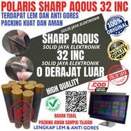 POLARIZER POLARIS TV LCD SHARP AQOUS 32 INC 0 DEGREE PLASTIC OUTER LAYER POLARISER 32 IN INCH POLARI