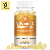iMATCHME Vitamin C Gummies 750mg for Powerful Antioxidant Skin Whitening Boost Immunity Ascorbic Aci