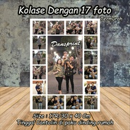 PRINT COLLAGE PHOTOS 30X40CM PLUS FRAME (ANTI-FADING)