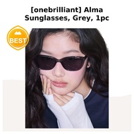 [One Brilliant] Alma-OB594-Grey Sunglasses,  1pc / Korean Sunglasses / Stylish Grey Frame
