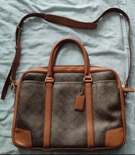 Coach Iconic leather Briefcase真皮公文袋公事包