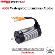 SURPASS HOBBY Rocket 4068 Waterproof Brushless sensorless Motor 1700/1900/2050/2650KV For Traxxas WL