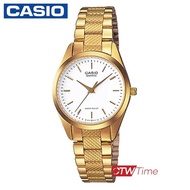 Casio Standard นาฬิกาข้อมือสุภาพสตรี สายสแตนเลส รุ่น LTP-1274G-7ADF - Gold