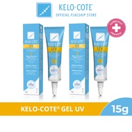 KELO-COTE® Advanced Formula UV SPF30 Scar Gel 15g | Scar Treatment for Keloid, Hypertrophic, Burn, Raised Acne Scars x2