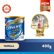 Ensure Gold YBG Adult Complete Nutrition Vanilla / Wheat / Coffee 400g Ensure Gold Vanilla Ensure Go