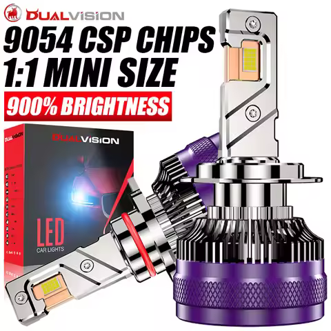 Dualvision H4 H7 H11 LED CANbus 9054 CSP K5C K6C H1 H3 H8 H9 9005 9006 HB3 HB4 9012 HIR2 Led Headlig