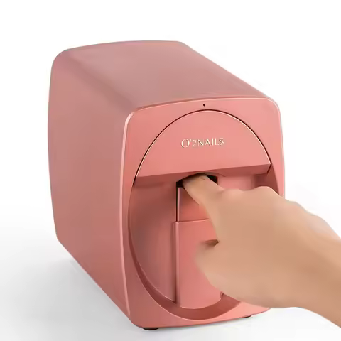 Professional O2 Nail Printer 3D Digital Nail Printer Automatic Nail Art DIY Painting Printer