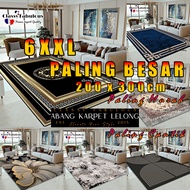 Lelong!! 6XXL Karpet 3D Velvet Paling murah di dunia!!