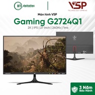 VSP G2724Q1 Gaming Monitor 27inch IPS 240Hz 1Ms BLACK | Genuine Genuine |