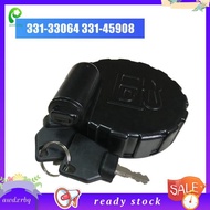[awdxrbq] 1 PCS 331/45908 331/33064  Cap  Tank Side Lock Cover Black ABS for  Excavator 3CX 3CXE 4CX