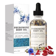 Minyak Badan Feromon untuk Wanita – Dengan Kelopak, Minyak Badam Manis |   Melembapkan Kulit, Keyaki