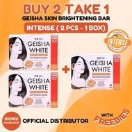 GEISHA WHITE Intense Brightening Bar Soap 65G Pampaputi Whitening | Kojic