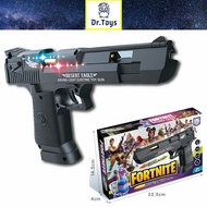 Dr Toys Sound & Light Fortnite Electronic Toy Gun Desert Eagle Blaster Toy Light & Sound Blaster Toy