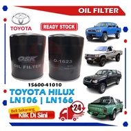S2U Oil Filter Toyota Hilux LN106 LN166 O-1623 15600-41010 15600-41020 15600-20560 Penapis Minyak Hi