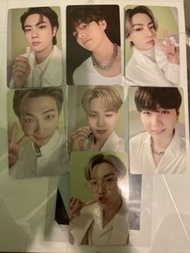 BTS celebration of the 8th anniversary 小卡套裝 (全套7張)