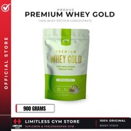 Provus Premium Whey Gold 2 lbs 2 lbs 900g Protein Whey Concentrace PWG BPOM Halal