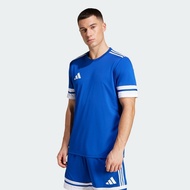 adidas ฟุตบอล เสื้อฟุตบอล Squadra 25 ผู้ชาย สีน้ำเงิน JG5826
