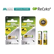 GP RECYKO GP23A / GP27A 12V SUPER ALKALINE HIGH VOLTAGE BATTERY