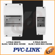 ELCB (RCCB) / MCB COVER 2 & 4 WAY(POLE) / PVC-LINK BOX COVER / PENUTUP KOTAK ELCB / MCB