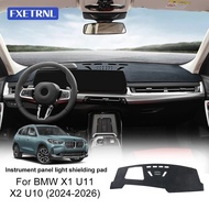 Car Dashboard Pad Sun Shade Avoid Light Anti-UV Mat Cover Pad Sunshade Carpet For BMW U10 U11 X1 IX1