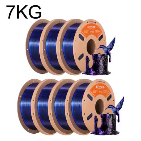 ERYONE Hyper Speed Triple Color Silk PLA Filament 3D Printer Hyper Speed Coextrusion Filament PLA Sh
