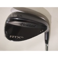 Cleveland RTX 4 Golf Wedge Black Satin - 58 / 9 Mid