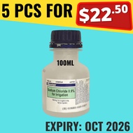 Baxter Sodium Chloride 0.9% Irrigation Solution 100ml Wound Irrigation SOD