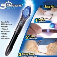 🐣READY STOCK🐣 Super Power 5 Second Fix UV Light Repair Glue Liquid Plastic Welding gam plastik