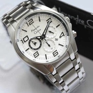 Jam Tangan Alexandre Christie Original 6344 Silver