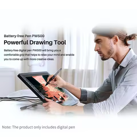 for KAMVAS Pro 22 PW500 Battery-free Stylus Pen for Inspiroy Q11K V2 Q620M GT-221 GT2201 Graphic Tab